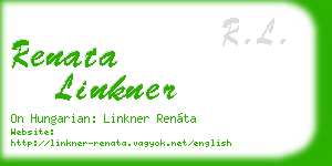 renata linkner business card